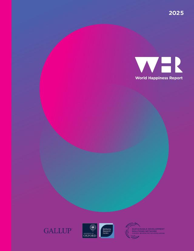 World Happiness Report 2025 cover